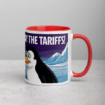 Donald Trump Pay The Tariffs Penguin Coffee Mug - Image 9