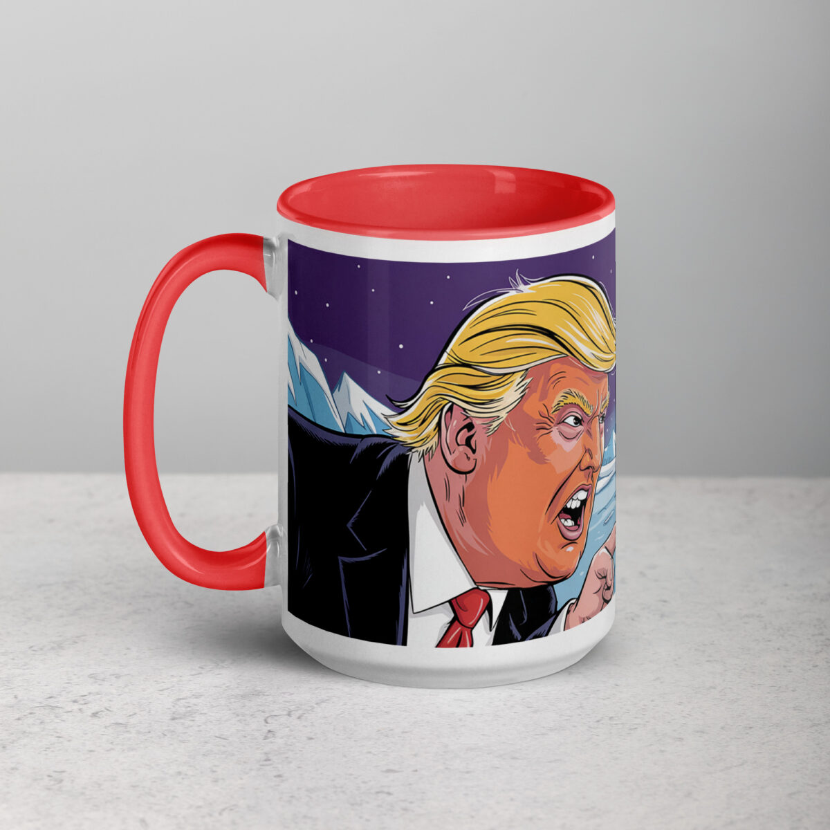 Donald Trump Pay The Tariffs Penguin Coffee Mug - Image 11