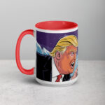 Donald Trump Pay The Tariffs Penguin Coffee Mug - Image 11