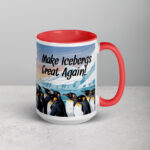 Make Icebergs Great Again Trump Penguin Tariff Coffee Mug - Image 13