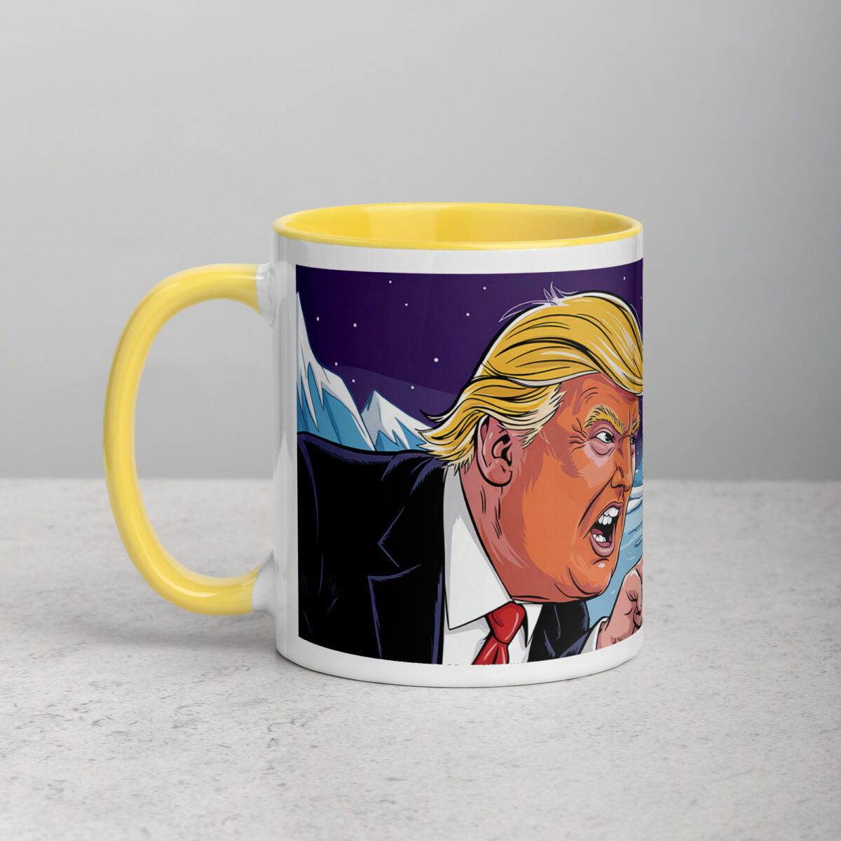 Donald Trump Pay The Tariffs Penguin Coffee Mug - Image 20