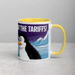 Donald Trump Pay The Tariffs Penguin Coffee Mug - Image 21