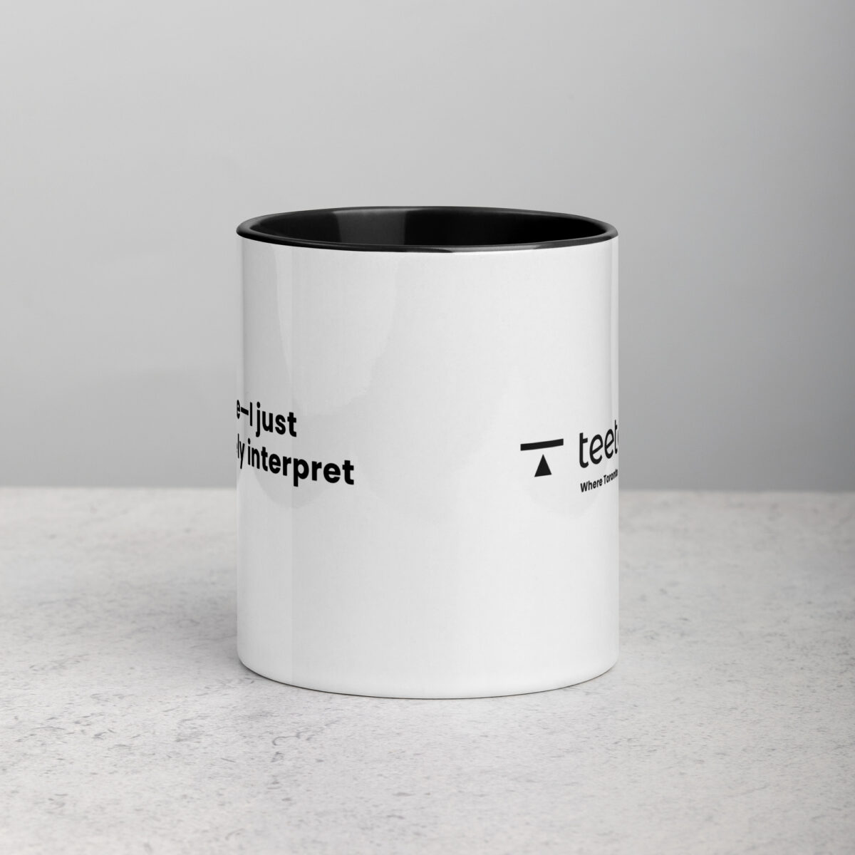 I Don’t Lie—I Just Creatively Interpret Facts Lawyer Mug - Image 3