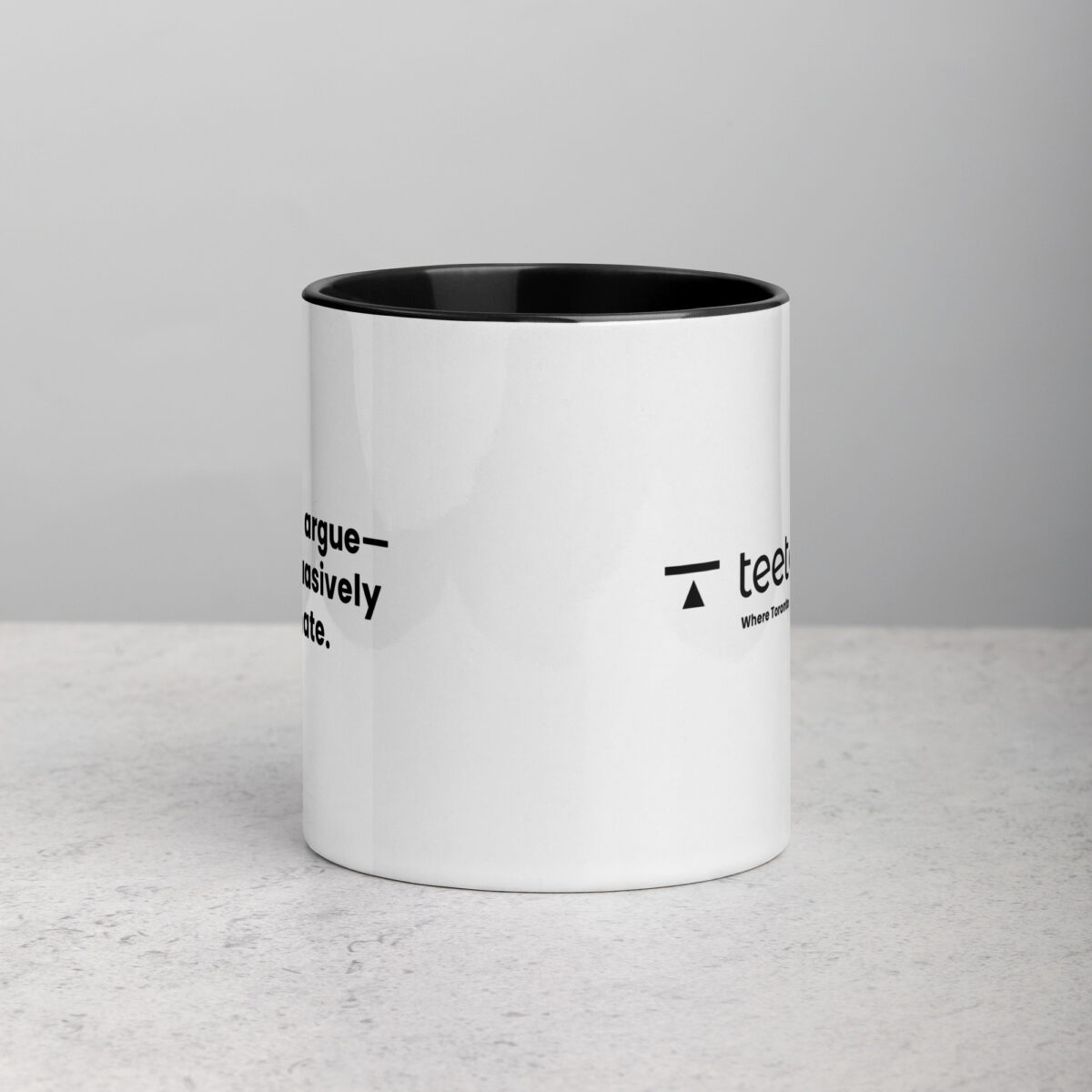 I Don’t Argue—I Persuasively Dominate Lawyers Mug - Image 2