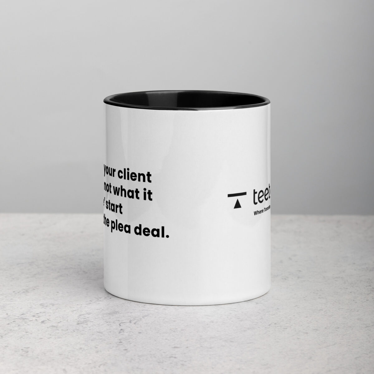 If Your Client Says ‘It’s not what it looks like,’ Lawyers Mug - Image 3