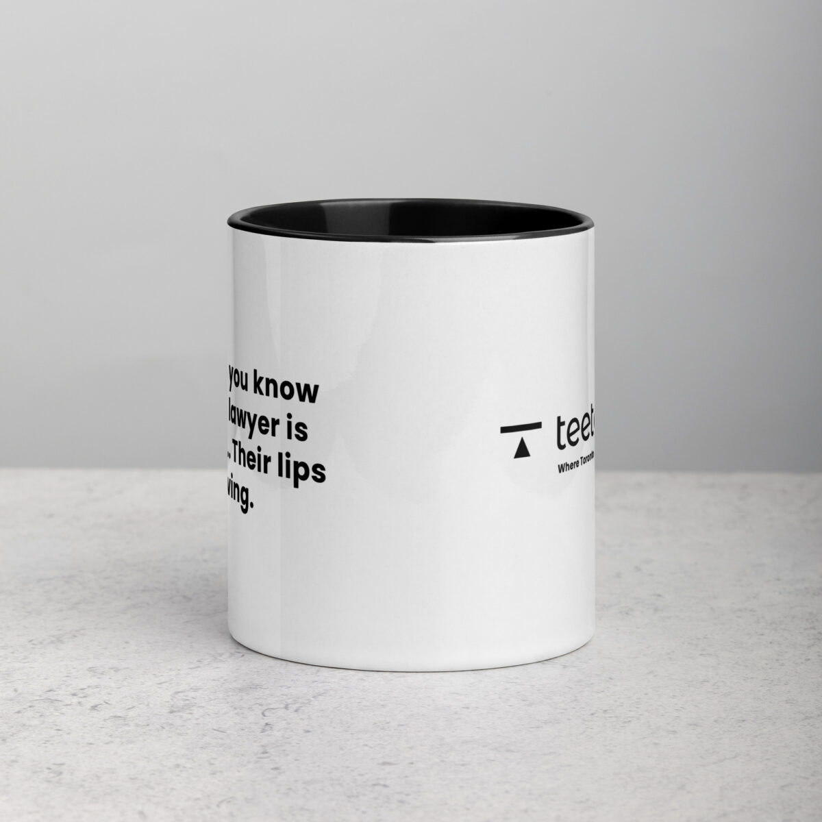 How Do You Know When a Lawyer is Lying? Lawyer Mug - Image 3