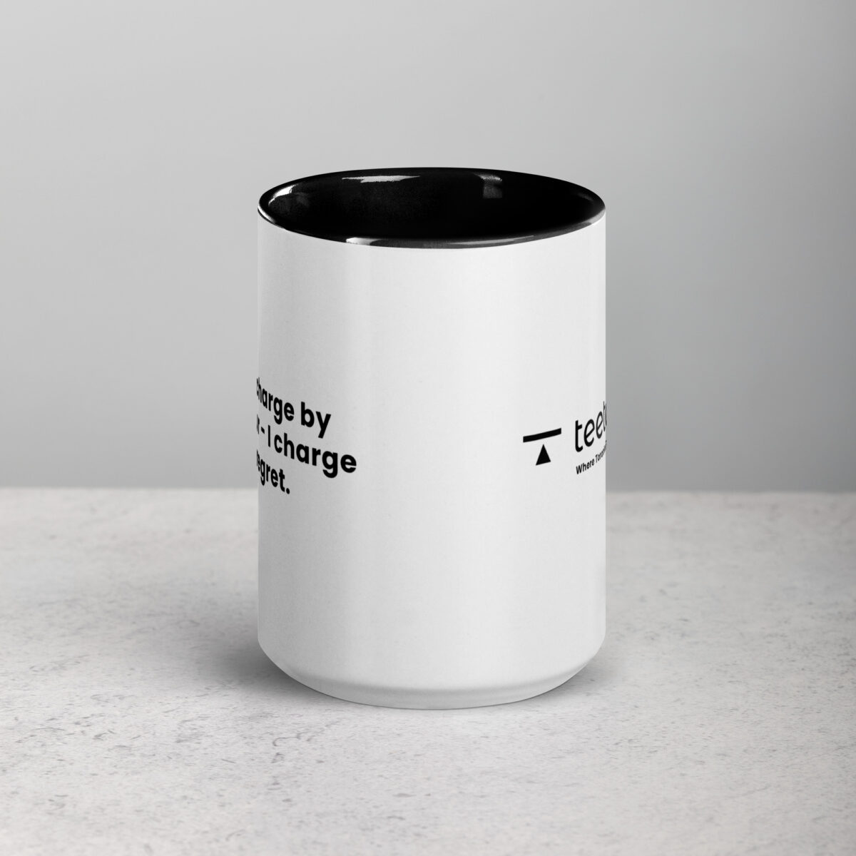 I Charge by the Regret Lawyer Mug - Image 6