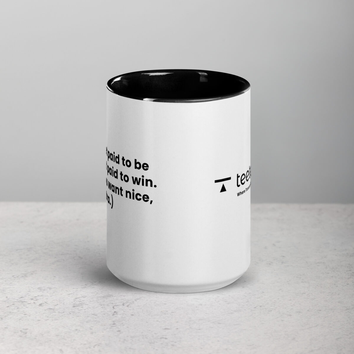I Don’t Get Paid to be Nice Lawyer Mug - Image 4